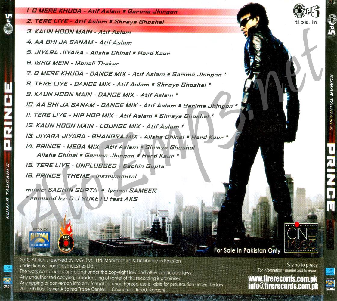 A-Z song list